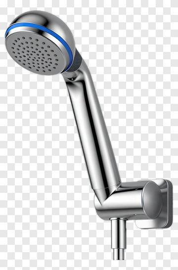 Shower Head With Wall Mount PNG
