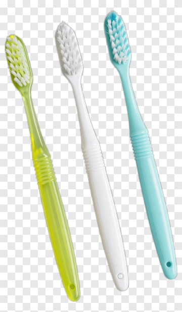 Colorful Toothbrushes PNG
