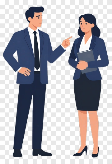 Business Team Interacting In A Meeting PNG