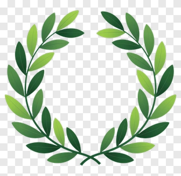 Green Leaf Wreath PNG