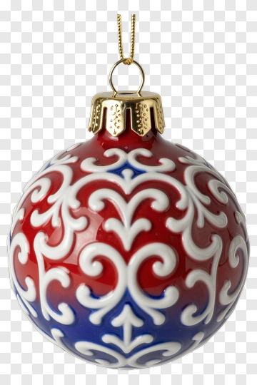 Decorative Christmas Ornament PNG