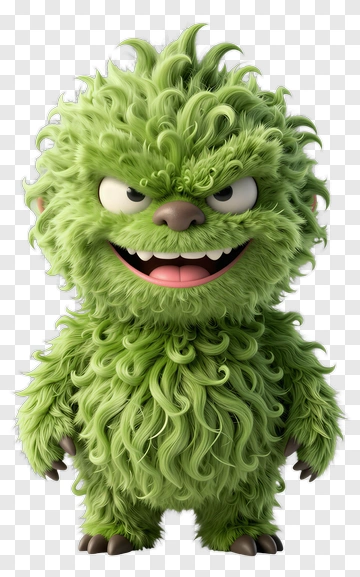 Cartoon Monster Character PNG