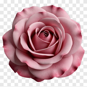 Pink Rose Flower PNG
