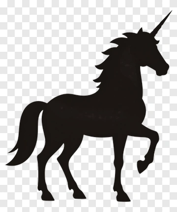 Unicorn Silhouette PNG