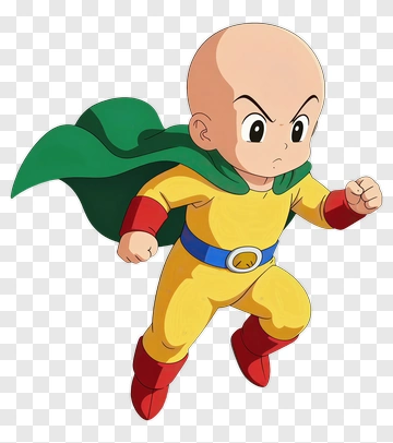 Cartoon Character In A Superhero Costume PNG
