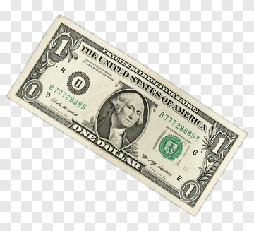 One Dollar Bill PNG