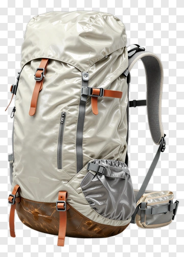 Outdoor Backpack With Multiple Compartments PNG