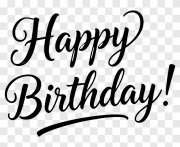 Happy Birthday PNG