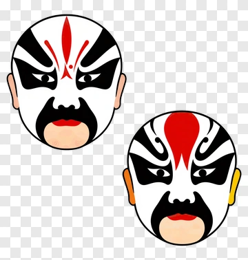 Chinese Opera Masks PNG
