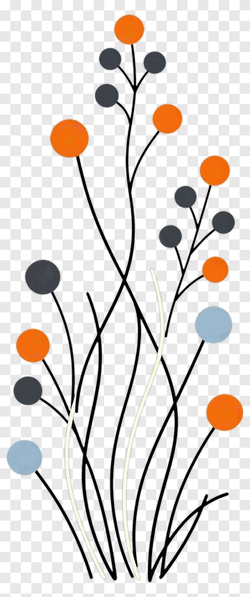 Colorful Abstract Flower Design PNG