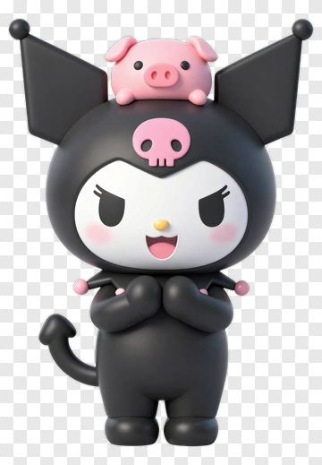 Cartoon Character With Pig PNG
