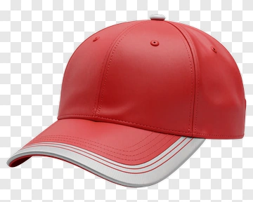 Red Baseball Cap PNG