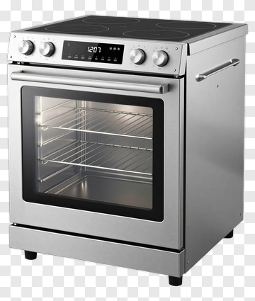 Modern Electric Stove With Oven PNG