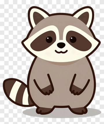 Cartoon Raccoon PNG