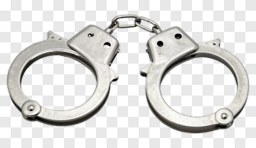 Metal Handcuffs PNG