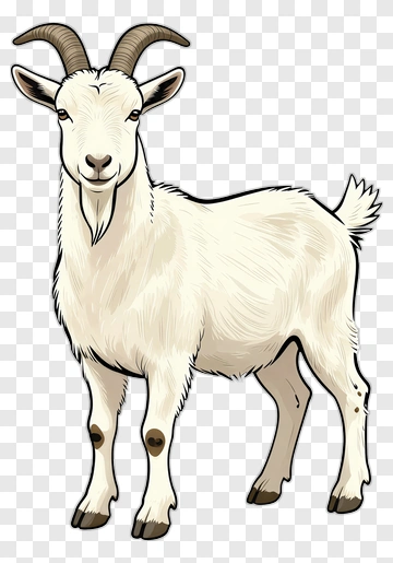 Cartoon Goat PNG