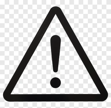 Warning Triangle Sign PNG