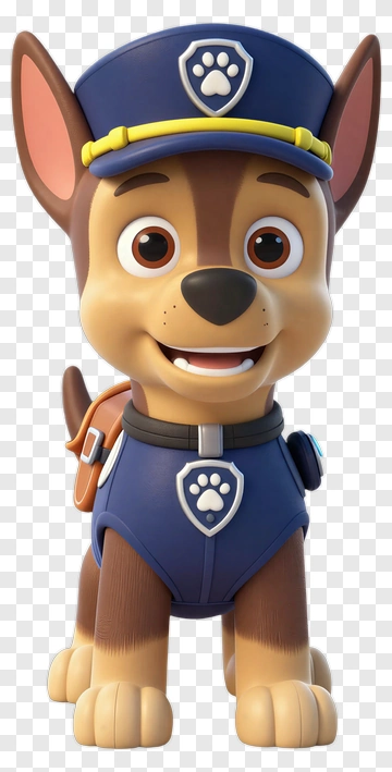 Cartoon Police Dog PNG