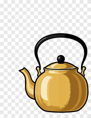 Cartoon Teapot PNG