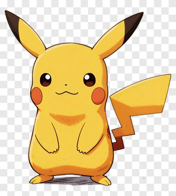 Pikachu Character PNG