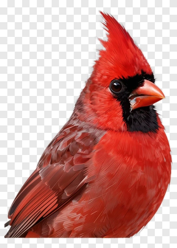 Red Cardinal Bird PNG