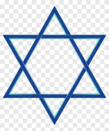 Blue Star Of David Symbol PNG