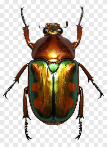 Colorful Beetle PNG