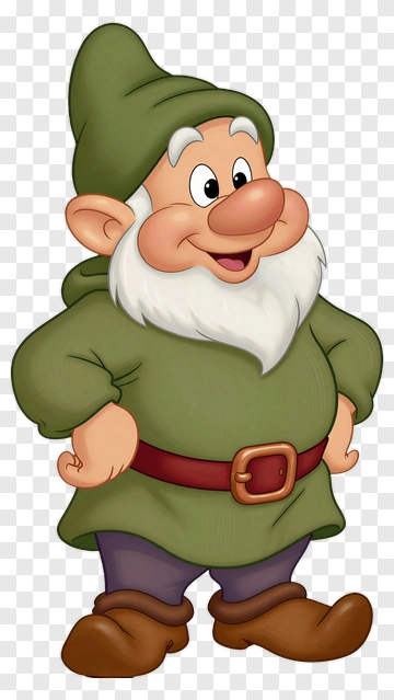 Cartoon Gnome Smiling PNG
