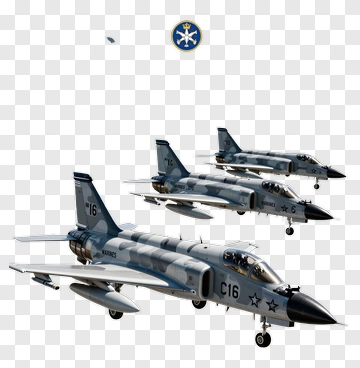 Military Fighter Jets In Formation PNG