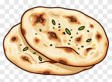 Flatbread With Herbs PNG