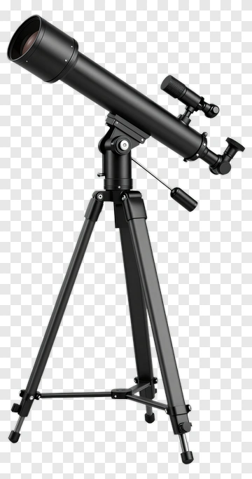 Telescope On A Tripod PNG
