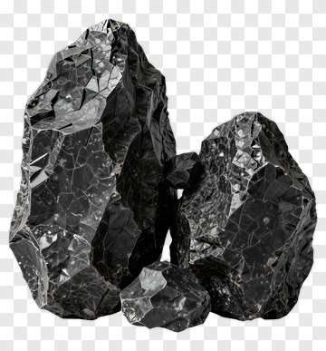Black Rock Formation PNG