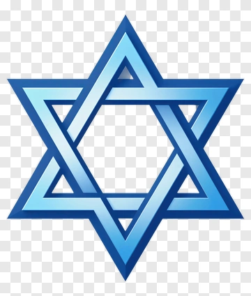 Blue Star Of David PNG