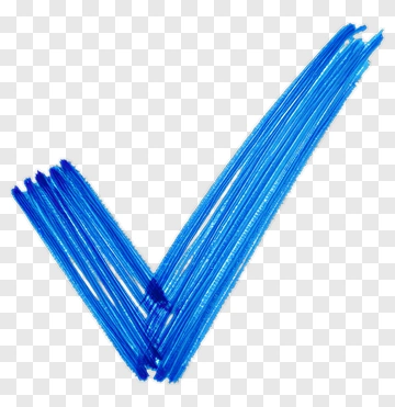 Blue Check Mark PNG