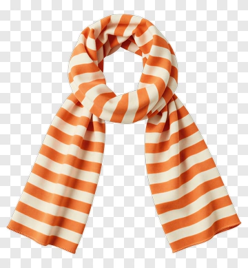 Striped Scarf PNG