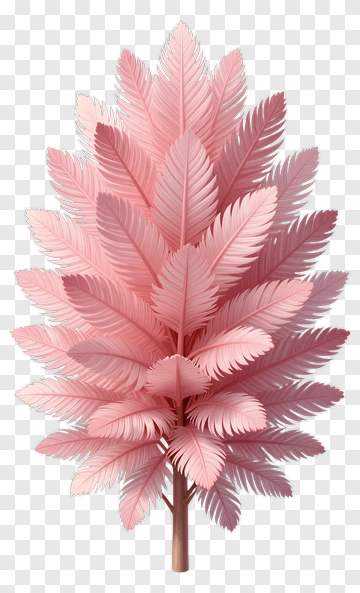 Colorful Pink Tree PNG