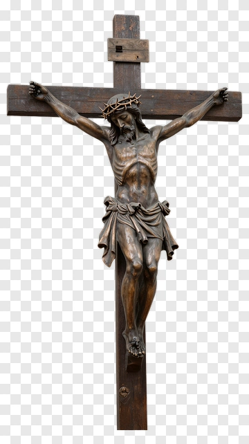Crucifix With Jesus Christ PNG