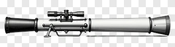 Sniper Rifle With Scope PNG