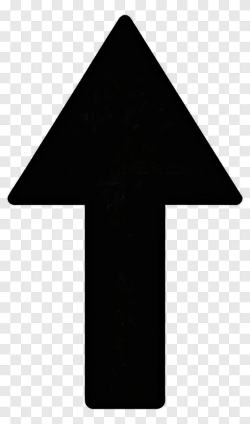 Black Arrow Pointing Up PNG