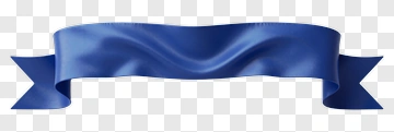 Blue Ribbon Banner PNG