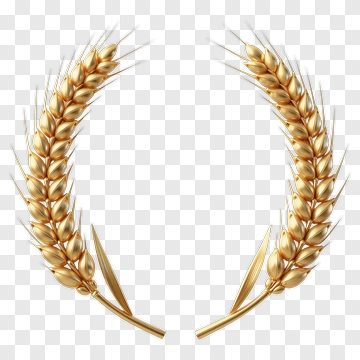 Golden Wheat Sheaf PNG