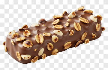 Chocolate Bar With Nuts PNG