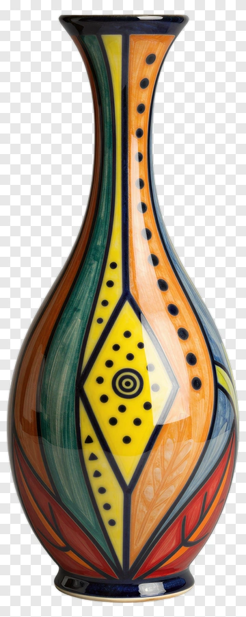 Colorful Decorative Vase PNG