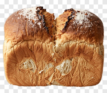 Freshly Baked Bread Loaf PNG