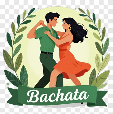Couple Dancing Bachata PNG