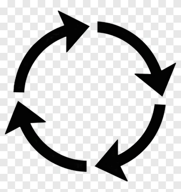 Circular Arrows Icon PNG