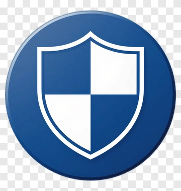 Blue Shield Icon PNG