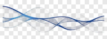 Abstract Blue Wave Design PNG