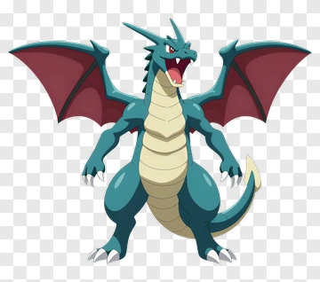 Dragon Character With Wings PNG