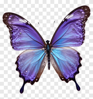 Purple Butterfly PNG
